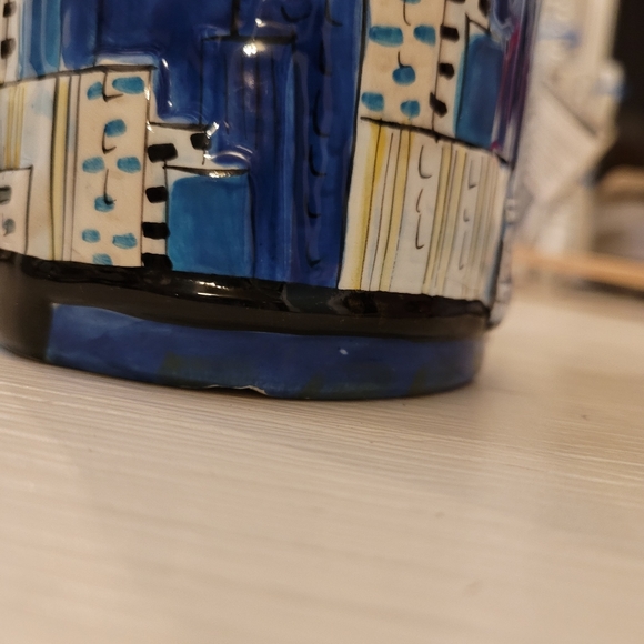 Seattle skyline coffee mug cup space needle blue - Picture 5 of 12